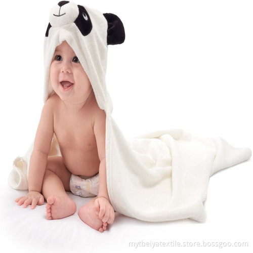 Custom Logo High Quality Bamboo Hooded Towel